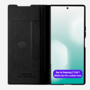 Bao da Samsung Z Fold 7 chính hãng Nillkin Qin Pro Leather Case