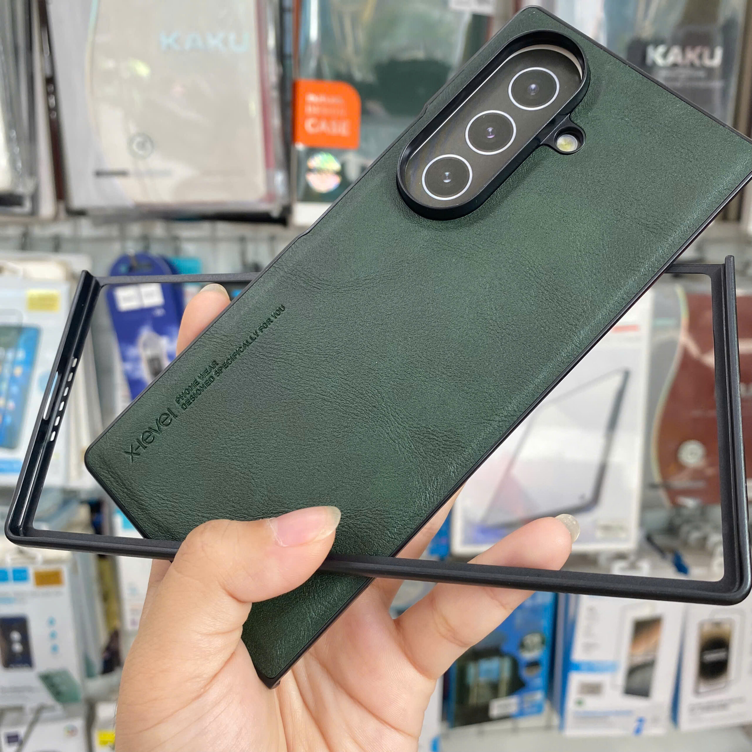 Op Lung Da Samsung Z Fold 7 Chinh Hang X Level Earl (4)