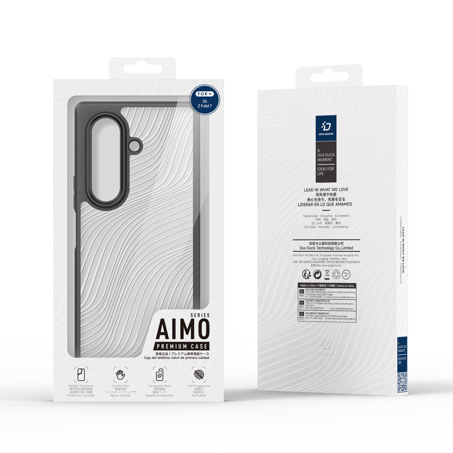 Op Lung Samsung Z Fold 7 Chinh Hang Dux Ducis Aimo Series (9)