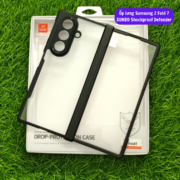 Ốp lưng Samsung Z Fold 7 chính hãng XUNDD Shockproof Defender (chống sốc, lưng trong, viền màu)