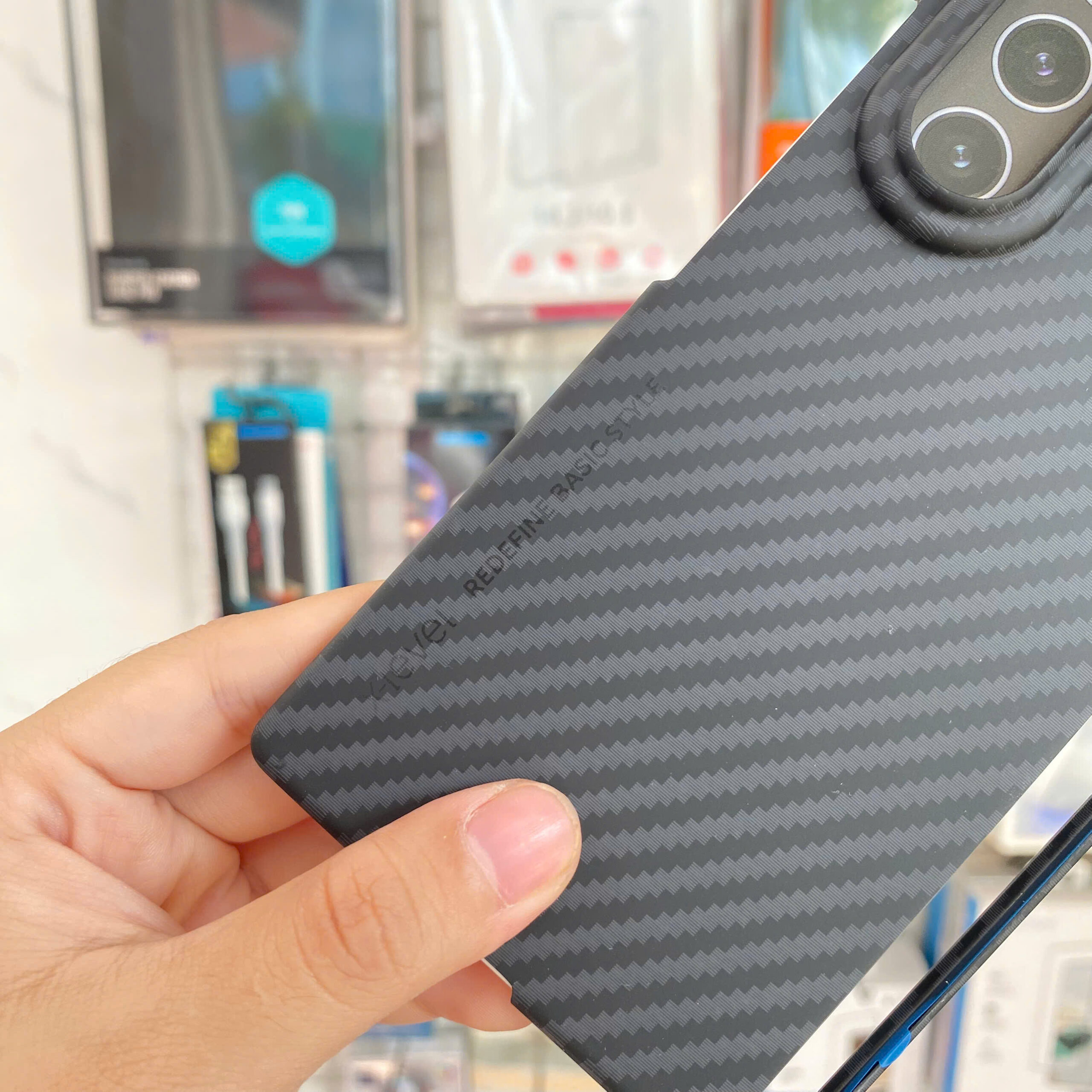 Op Lung X Level Cfrp Nanofiber Case Danh Cho Samsung Z Fold 7 (2)