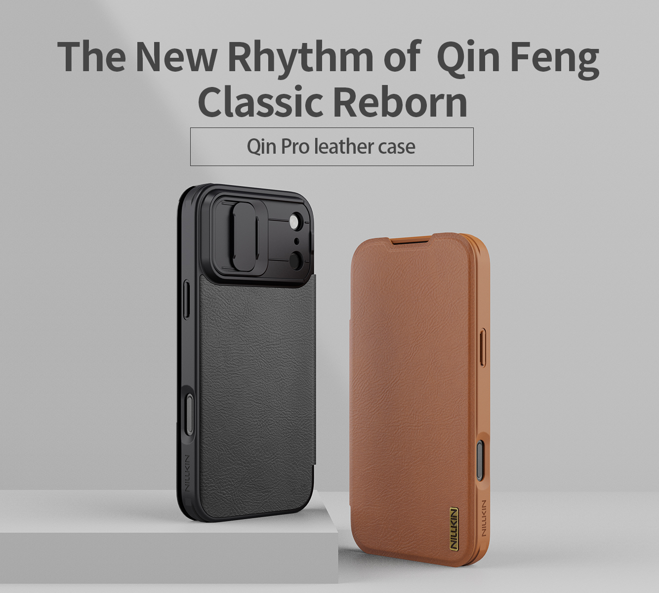 Bao Da Iphone 17 Pro Max Chinh Hang Nillkin Qin Pro Leather Case (1)