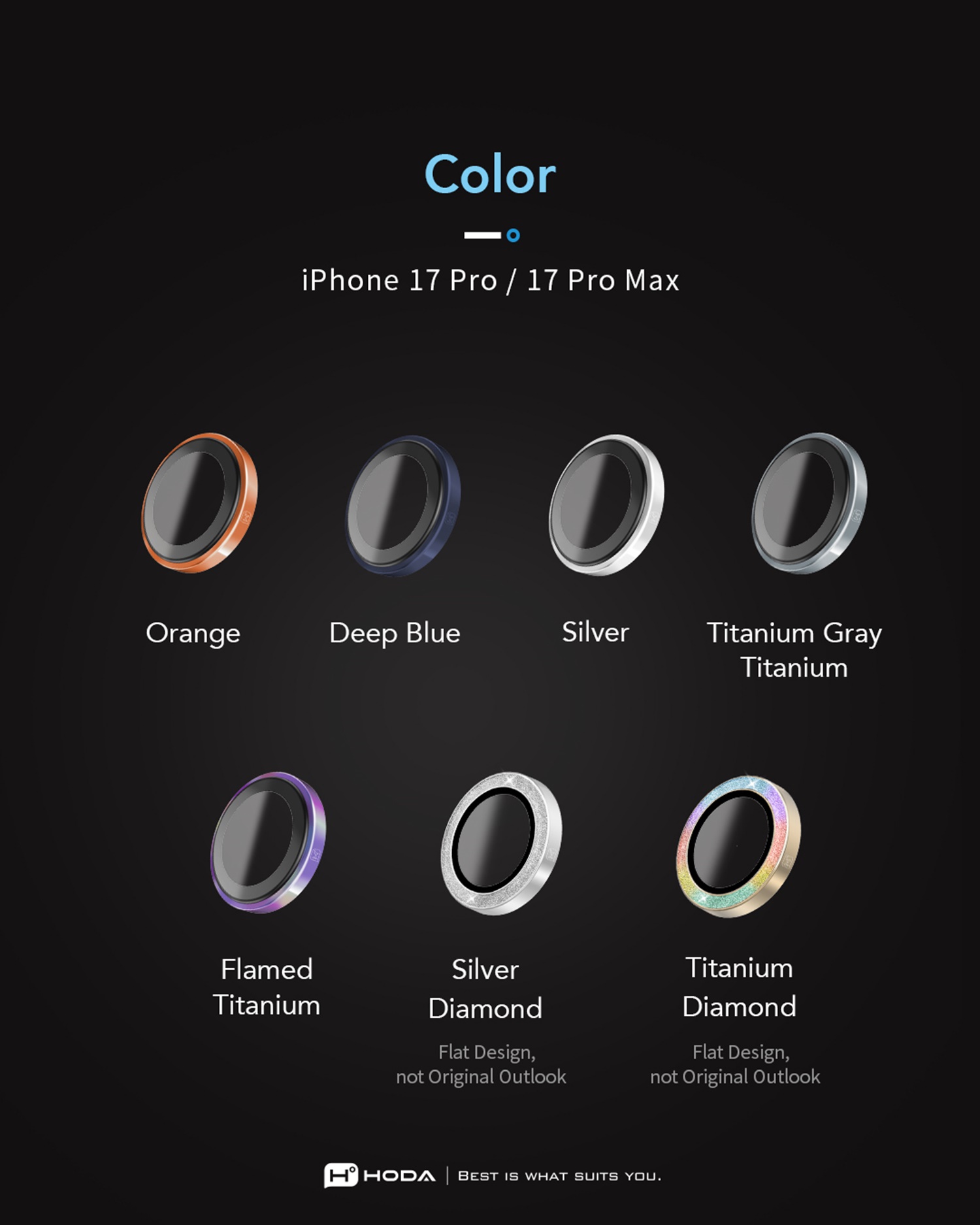 Dan Kinh Camera Iphone 17 Pro Max Chinh Hang Hoda Sapphire Lens Camera Protector Vua Phu Kien (7)