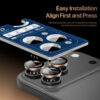 Dán lens bảo vệ camera cho iPhone 17 Pro Max chính hãng Dux Ducis