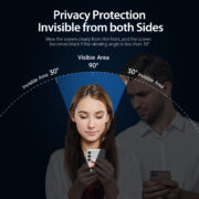 Kính cường lực chống nhìn trộm iPhone 17 Pro Max chính hãng Dux Ducis Privacy Screen Protector