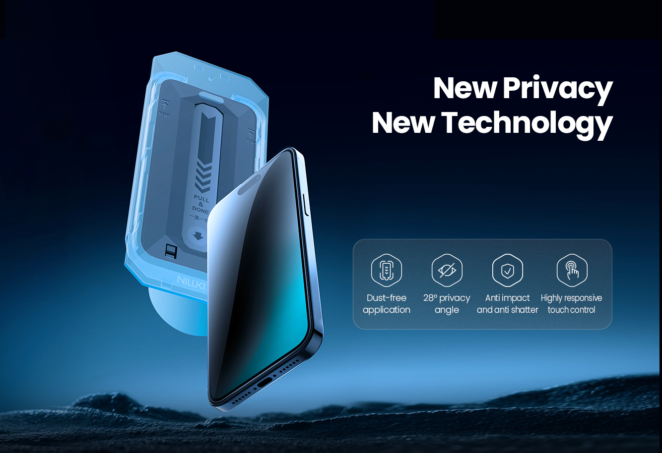 Kinh Cuong Luc Chong Nhin Trom Iphone 17 Pro Max Chinh Hang Nillkin Guardian Full Coverage Privacy (4)