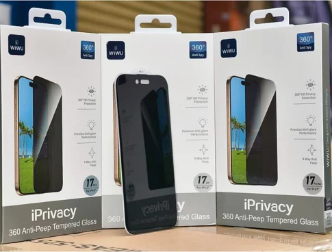 Kinh Cuong Luc Chong Nhin Trom Iphone 17 Pro Max Chinh Hang Wiwu Iprivacy Anti Peep 360