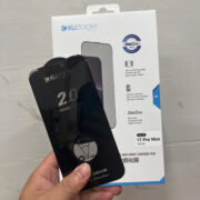 Kính cường lực iPhone 17 Pro Max chính hãng Kuzoom Anti-Peep chống nhìn trộm