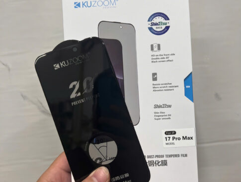 Kinh Cuong Luc Iphone 17 Pro Max Chinh Hang Kuzoom Anti Peep Chong Nhin Trom