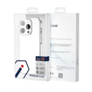 Ốp lưng iPhone 17 Pro Max chính hãng Wiwu Crystal Case trong suốt