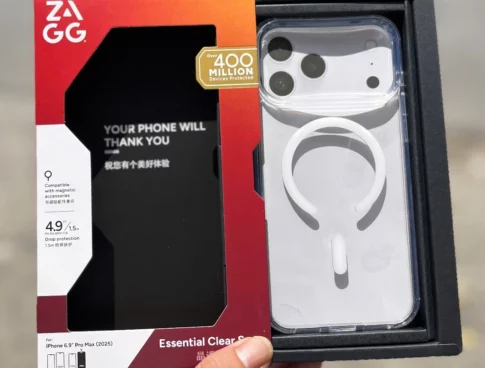 Op Lung Iphone 17 Pro Max Chinh Hang Zagg Essential Clear Snap Case