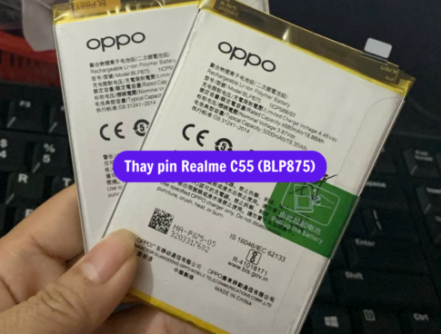 Thay Pin Realme C55 Blp875 Sua Chua Pin Realme Uy Tin Lay Ngay Tai Ha Noi