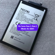 Thay pin Tecno Pova 2, Pova 3 (BL-68AT) uy tín lấy ngay tại Hà Nội