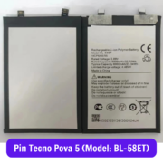 Thay pin Tecno Pova 5 (BL-58ET) uy tín lấy ngay tại Hà Nội