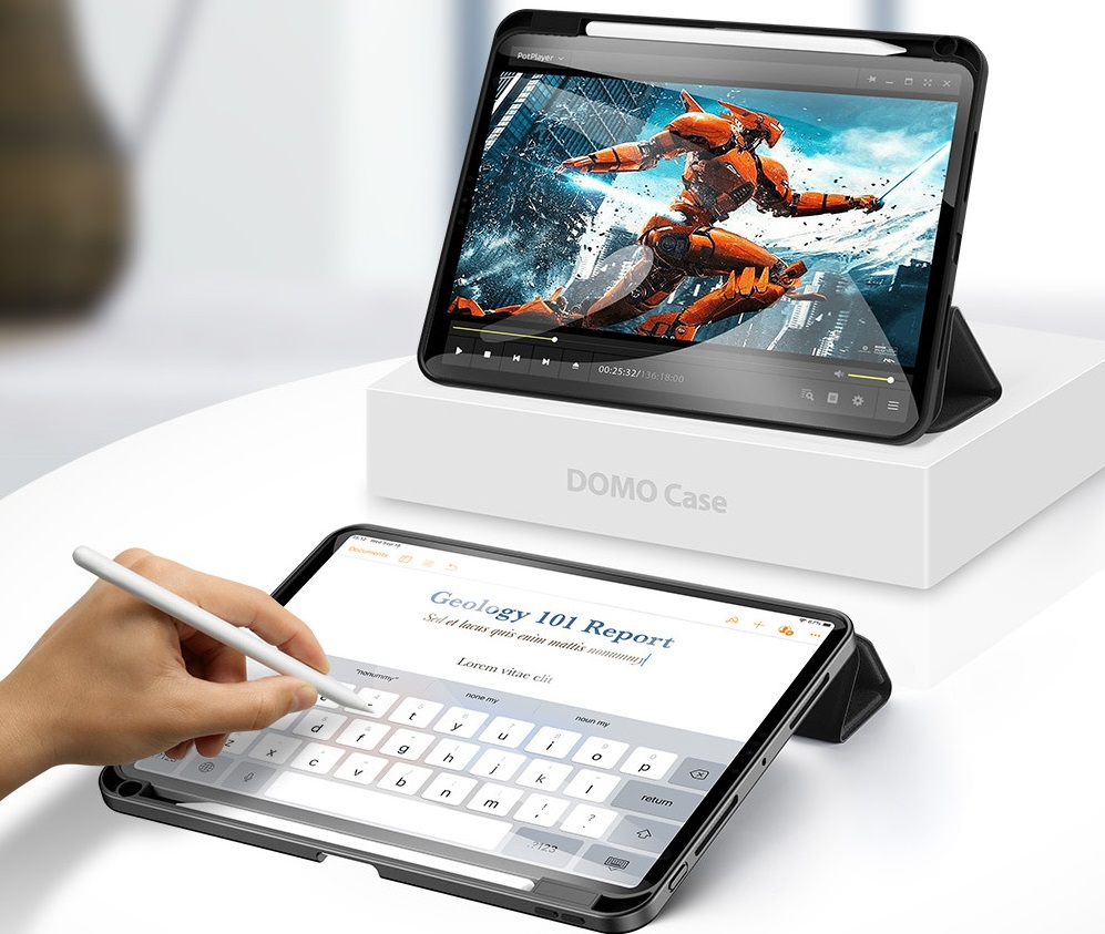 Bao Da Ipad Pro 11 Inch M5 Chinh Hang Dux Ducis Domo (5)