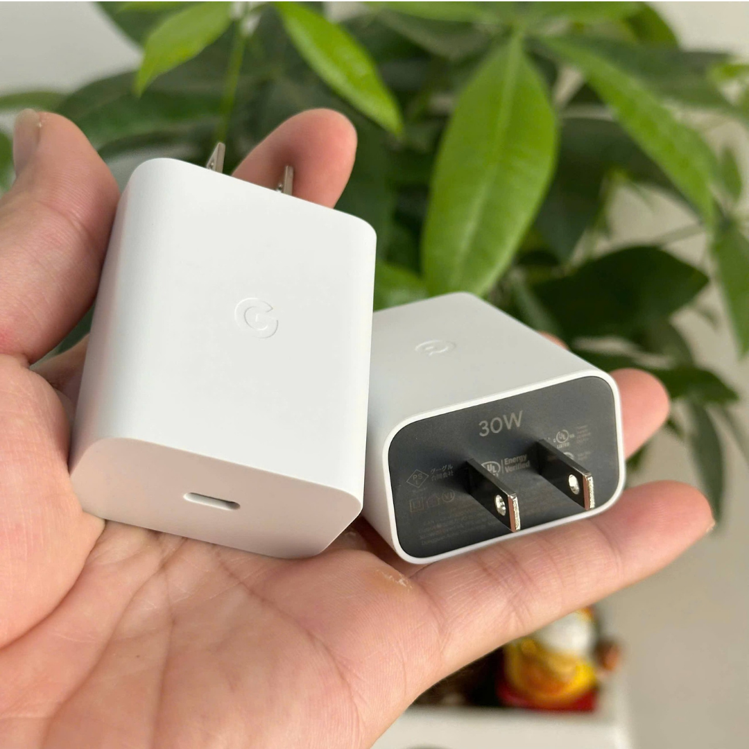Củ sạc Google Pixel 30W chính hãng (USB Power Delivery (PD) 3.0 kết hợp với chuẩn PPS)