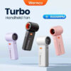 Quạt tích điện cầm tay Warmcro H1 Turbo (5000 mAh)