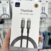 Cáp sạc nhanh Wiwu 60W USB C sang USB C Titan Link Series Wi-C057