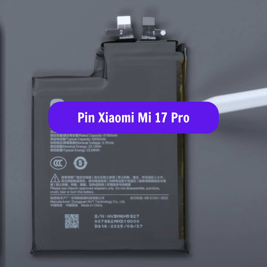 Thay Pin Xiaomi Mi 17 Pro Uy Tin Lay Ngay Tai Ha Noi