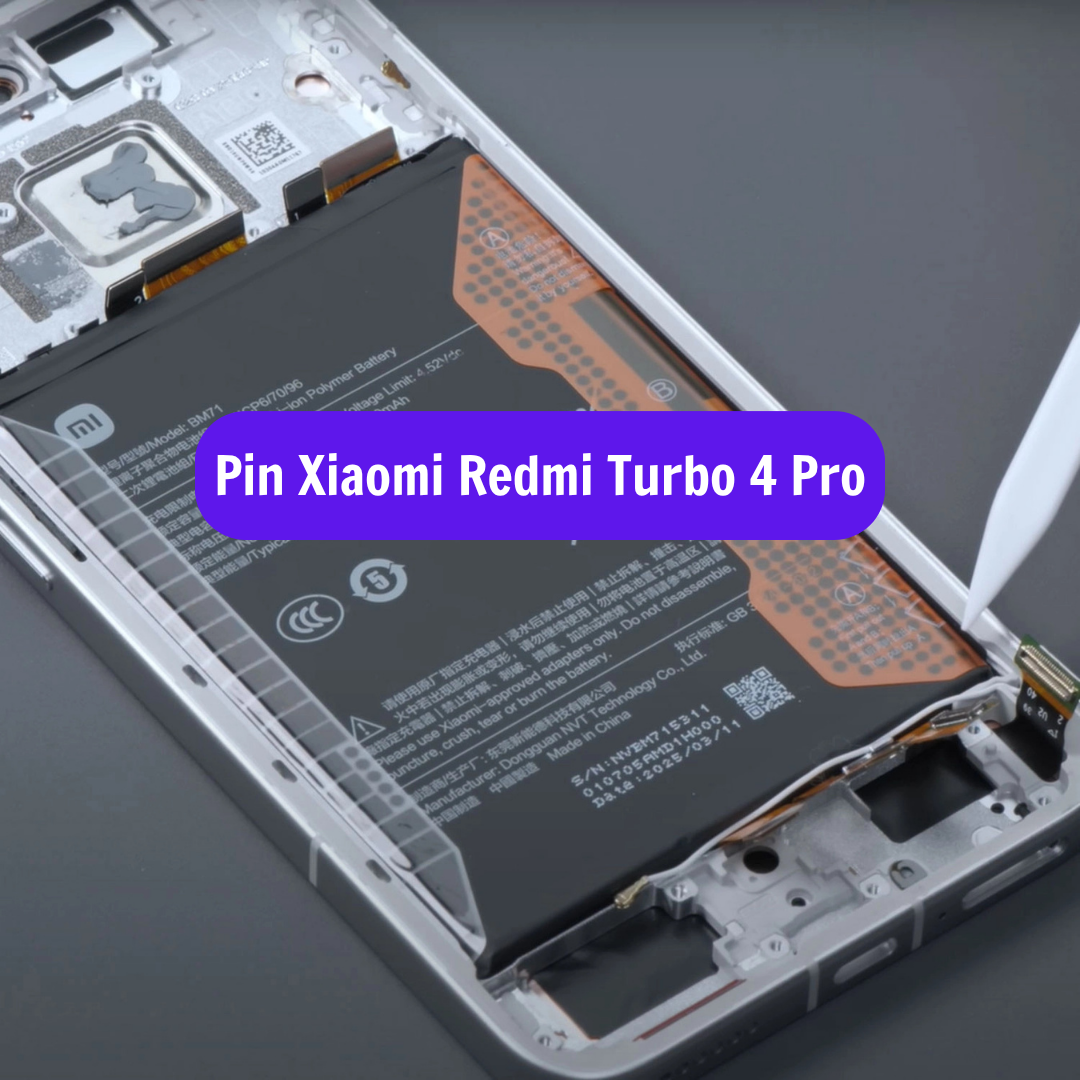 Thay Pin Xiaomi Redmi Turbo 4 Pro Uy Tin Lay Ngay Tai Ha Noi